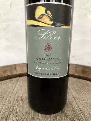 2017 Sangiovese OSV Label Close up